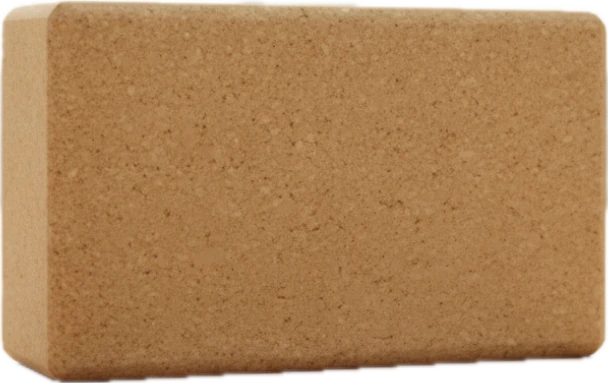 Cork yoga block